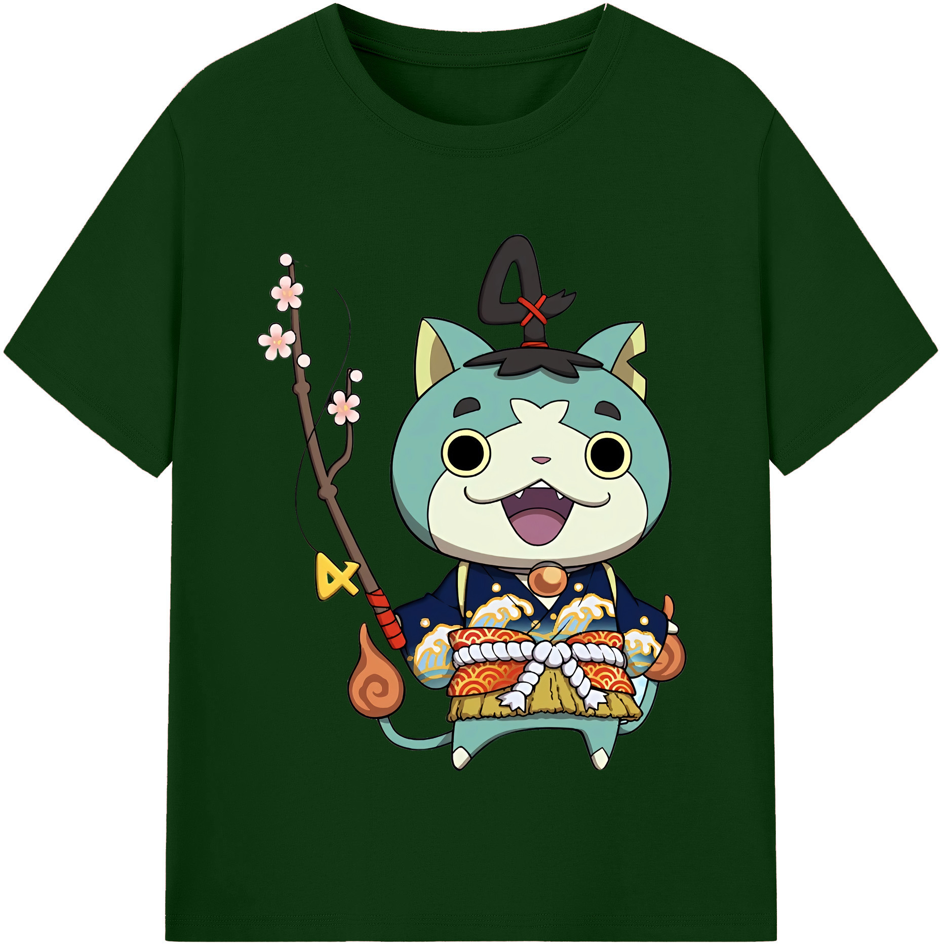 （画像用） 妖怪ウォッチ Yo-kai Watch 綿100％半袖Tシャツ（フロントプリント）